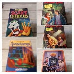 Halloween Book Lot Youth Teens Scary Stories
